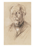 Theodor Fontane, 1896 Giclée-Druck von Max Liebermann