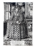 Portrait of Queen Elizabeth I Giclee Print by William Rogers