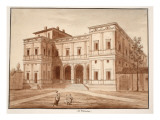 Villa Farnesina, 1833 Giclee Print by Agostino Tofanelli