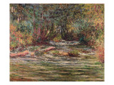 The River Epte at Giverny, 1884 Giclee Print by Claude Monet