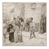 The Stone Corn-Chest at Fecamp Reproduction procédé giclée par Edouard Zier