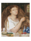 Golden Tresses, 1865 Giclee Print by Dante Gabriel Rossetti