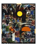 Moonrise - Sunset, 1919 reproduction procédé giclée par Paul Klee