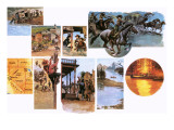 The Overland Stage reproduction procédé giclée par Peter Jackson