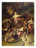 Gypsy Encampment, 1848 Giclee Print by Narcisse Virgile Diaz de la Pena