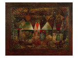 Nocturnal Festivities, 1921 Giclee Print by Paul Klee