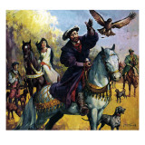 Henry Viii and Anne Boleyn reproduction procédé giclée par McConnell 