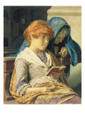 In Church, 1883 Giclée-tryk af Luigi da Rios In Church, 1883 Giclée-tryk af Luigi da Rios
