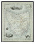 Van Diemen's Island or Tasmania Giclee Print by John Rapkin