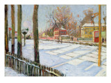 The Snow, Bois, 1886 Giclee Print by Paul Signac