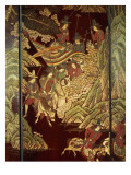 Coromandel Screen, C.1700 Giclee Print by Chinese School 