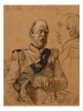 Prince Otto Von Bismarck, 1865 Giclee Print by Adolph von Menzel