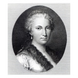 Maria Gaetana Agnesi Giclée-tryk af Italian School Maria Gaetana Agnesi Giclée-tryk af Italian School