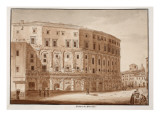 Theatre of Marcellus, 1833 Giclee Print by Agostino Tofanelli