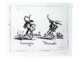 Balli De Sfessania, C.1622 Giclee Print by Jacques Callot