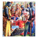 Signing the Magna Carta Giclee Print by C.l. Doughty