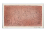 Cliff Temples with Firs, 1925 Giclée-Druck von Paul Klee