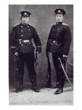 Government Soldiers in Tianjin Giclee Print by Chinese Photographer 