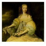 Portrait of Miss May Reproduction procédé giclée par John Michael Wright