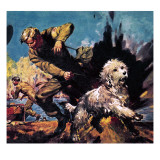 Ricky, Dog-O'-War Giclee Print by McConnell 