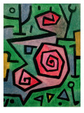 Heroic Roses, 1938 reproduction procédé giclée par Paul Klee