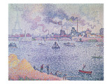The Seine, Grenelle, 1899 Giclee Print by Paul Signac