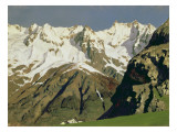 Mont Blanc Mountains, 1897 Giclee Print by Isaak Ilyich Levitan