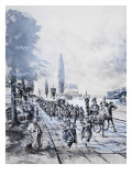 A Roman Legion Giclee Print by Barrie Linklater