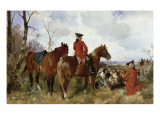A Rest During the Hunt Giclee Print by G. Hans Buttner