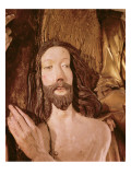Detail of the Baptism of Christ Giclee Print by German School 
