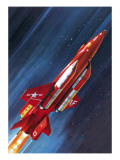 Unidentified NASA Rocket Plane Lámina giclée por Wilf Hardy Unidentified NASA Rocket Plane Lámina giclée por Wilf Hardy