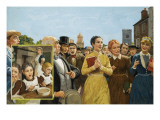 Women's Education Giclee Print by Ken Petts