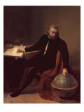 Christopher Columbus, 1839 Giclee Print by Emile Lassalle