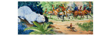 Tom Thumb Out Hunting, 1957 Giclee Print by Eduardo Teixeira Coelho