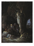 La tentation de St. Antoine reproduction procédé giclée par David Teniers the Younger