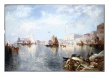 Venetian Grand Canal, 1889 Reproduction procédé giclée par Moran 