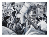 Seven Dials Column Giclee Print by Paul Rainer