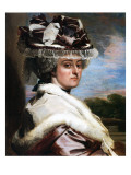 Latitia F. Balfour, 1782 reproduction procédé giclée par John Singleton Copley