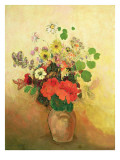 Vase of Flowers, C.1908-10 Giclee Print by Odilon Redon
