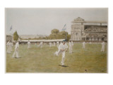 Cricket at Lords, 1896 Lámina giclée por William Barnes Wollen Cricket at Lords, 1896 Lámina giclée por William Barnes Wollen