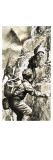 Climbing in the Peak District Giclee Print by Bill Lacey