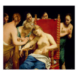 The Death of Cleopatra Giclee Print by Guido Cagnacci