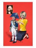 Dressing Up as Nelson Giclee-trykk av Jesus Blasco