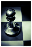 Black and White Chess IV Póster por Jean-François Dupuis