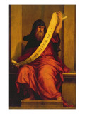 The Prophet Job Giclée-tryk af Fra Bartolommeo
