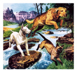 The Long Trek Home Giclee Print by Barrie Linklater