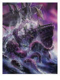Terror from the Deep Giclee Print by Oliver Frey