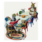 Brer Rabbit Giclee Print by Virginio Livraghi