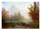 Half Dome, Yosemite, Californie Reproduction procédé giclée par Albert Bierstadt