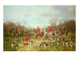 The Meet Giclée-Druck von Heywood Hardy